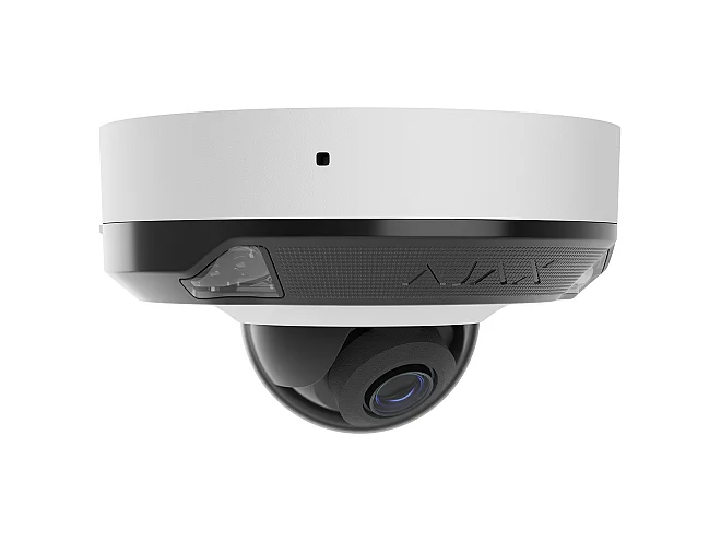 Ajax Ajax 126269.214.WH1 DomeCam Mini HL 5MP 2.8mm Bianca con AI Telecamera IP Smart