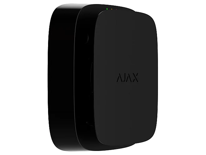 Ajax Ajax 155888.379.BL1 EN54 FireProtect Nero Rilevatore Fumo e Calore Wireless Certificato con Sirena e Tecnologia HazeFlow 2