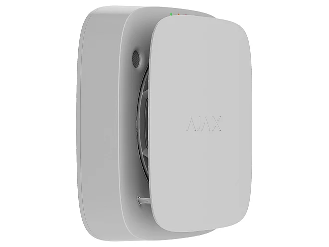Ajax Ajax 155887.379.WH1 EN54 FireProtect Bianco Rilevatore Fumo e Calore Wireless Certificato con Sirena e Tecnologia HazeFlow 2