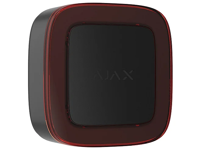 Ajax Ajax 155912.378.BL1 EN54 Indicator Jeweller Nero Indicatore Allarme Antincendio Wireless LED