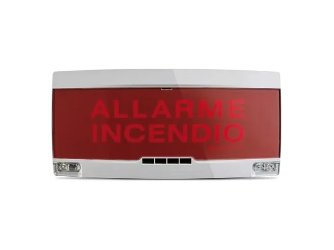 Notifier Notifier FRONT-PAN1-PL-G COVER PER PAN1-PLUS GIALLO FILM ROSSO