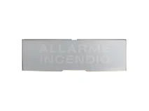 Notifier Notifier P-PAN1-P-ALI-G PELLICOLA ALLARME INCENDIO FONDO GRIGIO