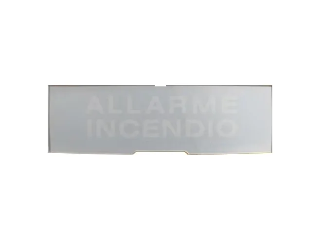 Notifier Notifier P-PAN1-P-ALI-G PELLICOLA ALLARME INCENDIO FONDO GRIGIO