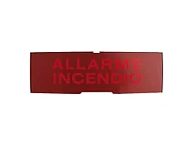 Notifier Notifier P-PAN1-P-ALI-R PELLICOLA ALLARME INCENDIO FONDO ROSSO