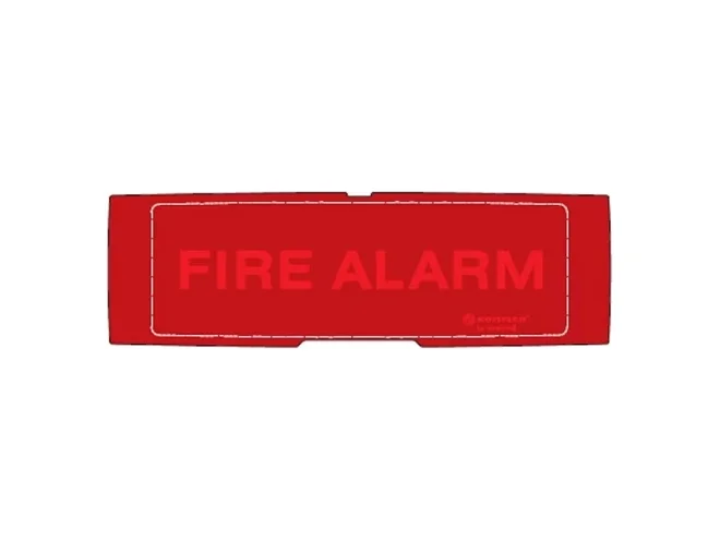 Notifier Notifier P-PAN1-P-FAL-R PELLICOLA FIRE ALARM FONDO ROSSO
