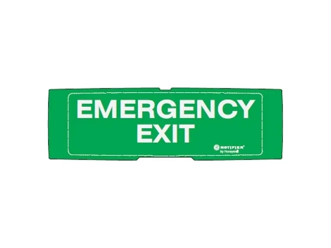Notifier Notifier P-PAN1-P-EMX-V PELLICOLA EMERGENCY EXIT FONDO VERDE
