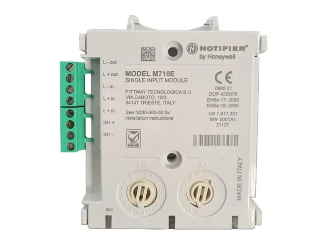 Notifier Notifier M710E SINGLE INPUT MODULE