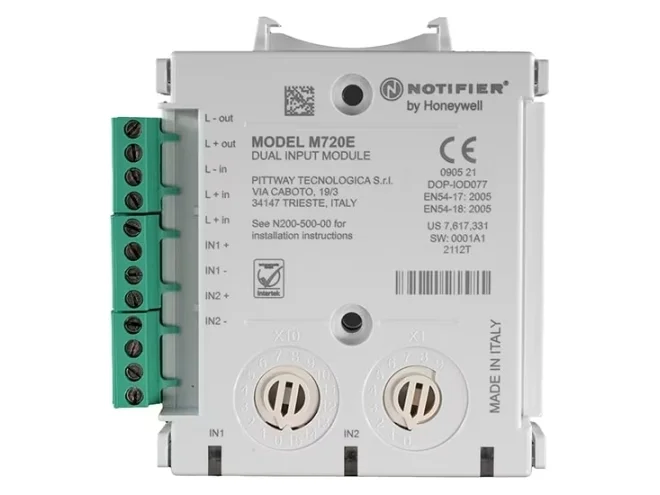 Notifier Notifier M720E DUAL INPUT MODULE