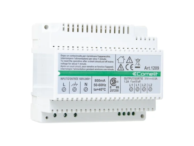 Comelit Comelit 1209 ALIMENTATORE KIT VIDEO SIMPLEBUS2