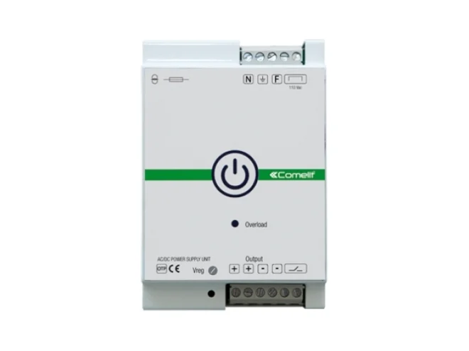 Comelit Comelit 20004520 ALIMENTATORE 24VCC DA FONDO QUADRO, 7A