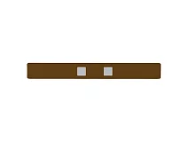 Comelit Comelit 30008008 SENS. DOPPIO PIR E DT EFFETTO TENDA,MARRONE