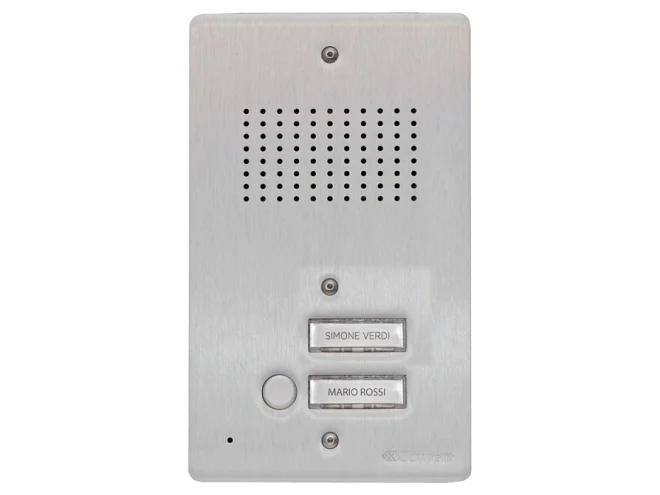 Comelit Comelit 3002NA PULSANTIERA AUDIO IN ALLUMINIO, 2 PULS, GRUPPI IKALL