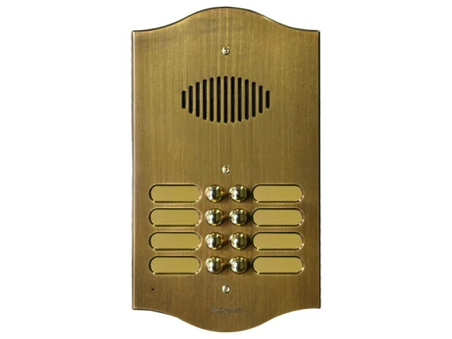 Comelit Comelit 3004/RI/B PULS. AUDIO BRONZATA SERIE ROMA PER GRUPPO IKALL 4 BP