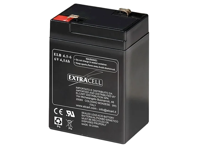 Comelit Comelit 30076004.5 BATTERIA AL PIOMBO 6 VDC / 4.5 AH