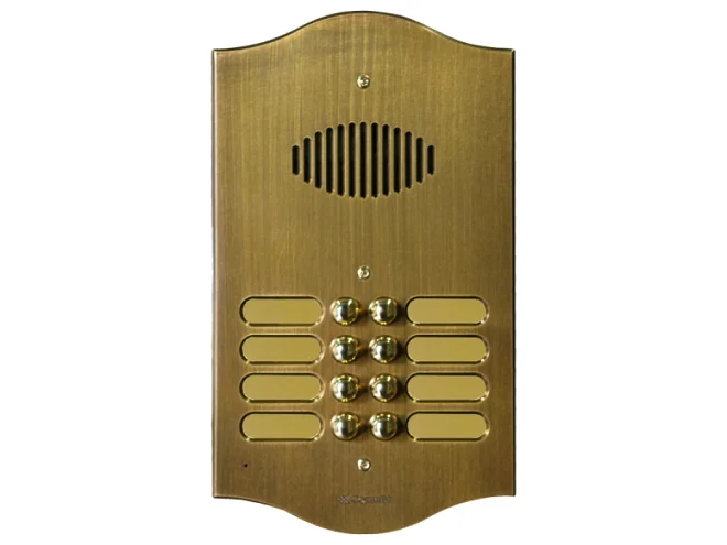 Comelit Comelit 3032/4/RI/B PULS. AUDIO BRONZATA SERIE ROMA PER GRUPPO IKALL 32 BP