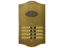 Comelit Comelit 3044/4/RI/B PULS. AUDIO BRONZATA SERIE ROMA PER GRUPPO IKALL 44 BP