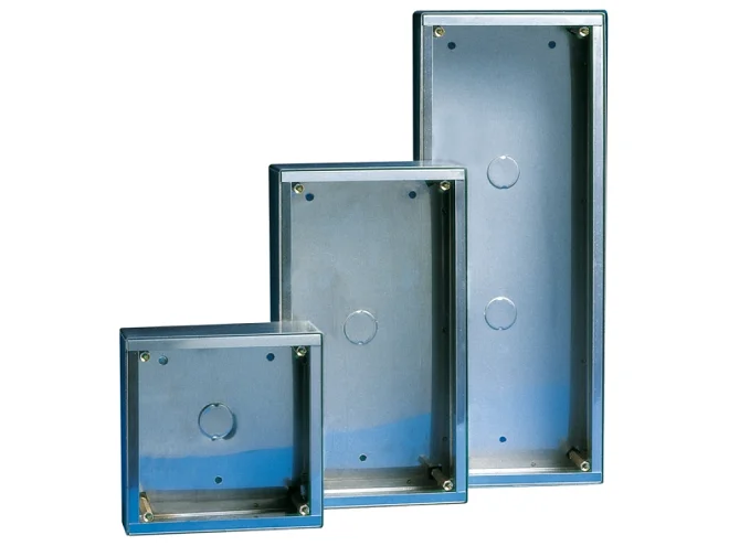 Comelit Comelit 3159/2 CUSTODIA DA PARETE IN ACCIAIO INOX SERIE VANDALCOM
