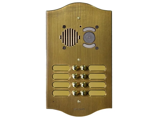 Comelit Comelit 3212/2/RI/B PULS. A/V BRONZATA SERIE ROMA PER GRUPPO IKALL 12 BP