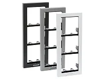 Comelit Comelit 3311/1A TELAIO 1 MODULO SERIE IKALL CON CORNICE COLORE ANTRACITE