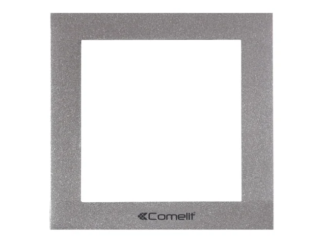 Comelit Comelit 3311/1S TELAIO 1 MODULO SERIE IKALL, CORNICE SILVER