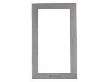 Comelit Comelit 3311/2S TELAIO 2 MODULI SERIE IKALL, CORNICE SILVER
