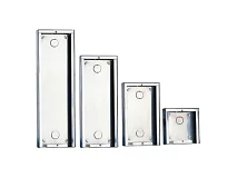 Comelit Comelit 3316/4 CUSTODIA DA PARETE IN ACCIAIO INOX 4 MODULI SERIE POWERCOM