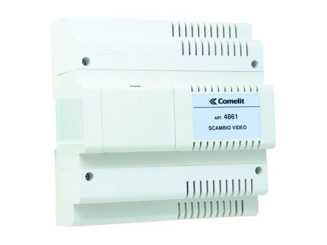 Comelit Comelit 4861 SCAMBIO AUDIO-VIDEO CABLAGGIO SEMPLIFICATO