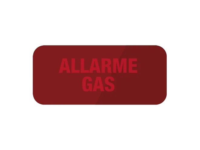 Comelit Comelit 48CLU010 SCRITTA ALLARME GAS PER 48CLU003