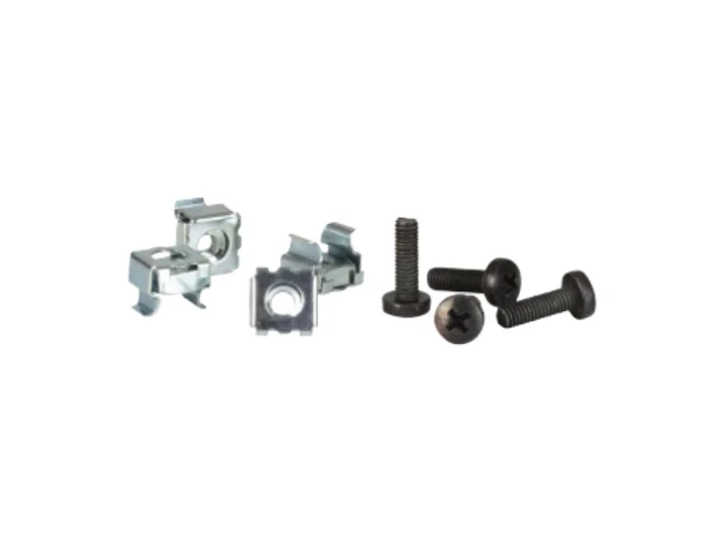 Comelit Comelit 49KVD050 KIT CON 50 DADI E 50 VITI M5 NERE PER RACK