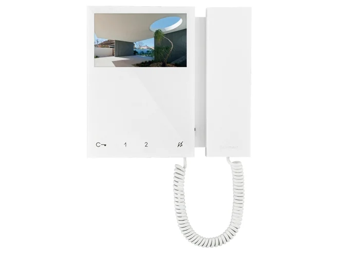 Comelit Comelit 6701W VIDEOCITOFONO MINI CON CORNETTA SIMPLEBUS2