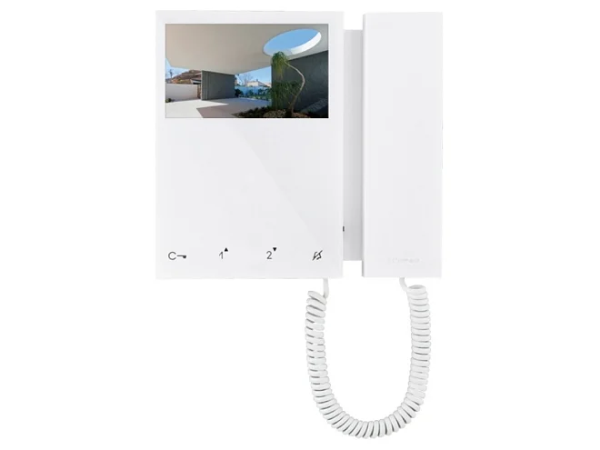 Comelit Comelit 6702W MONITOR MINI CON CORNETTA E BM BIANCO. VIP