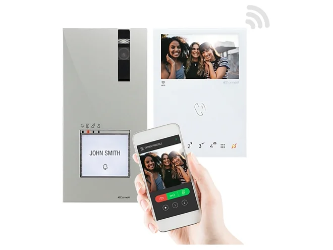 Comelit Comelit 8561V KIT QUADRA E MINI HF WI-FI. VIP