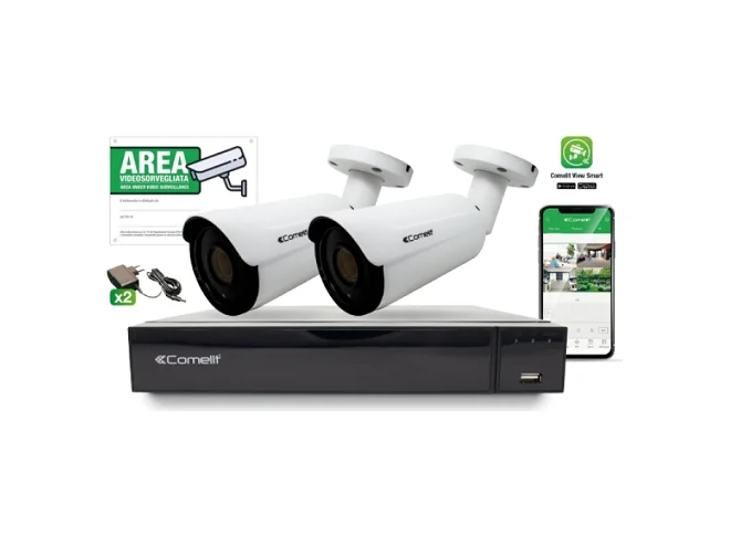 Comelit Comelit AHKIT008S05A KIT AHD SERIE SMART 5MP, 8CH