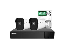 Comelit Comelit IPKIT004N05PA KIT IP IPNVR004N06PA, 2x IPBCAMN04F01A, ACC
