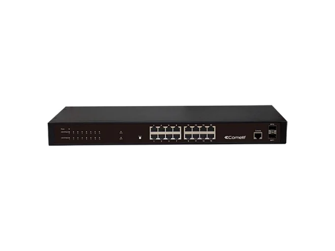 Comelit Comelit IPSWC162A SWITCH, 16 PORTE GIGABIT,2 SFP, WEB MANAGED