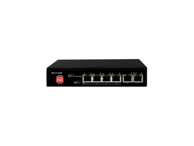 Comelit Comelit IPSWP06N01A SWITCH POE, 4 PORT+2GE UPLINK, Gbit