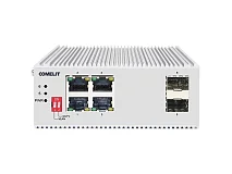 Comelit Comelit IPSWP06N02A SWITCH 4 PORTE POE + 2 SFP DIN MOUNT Gbit