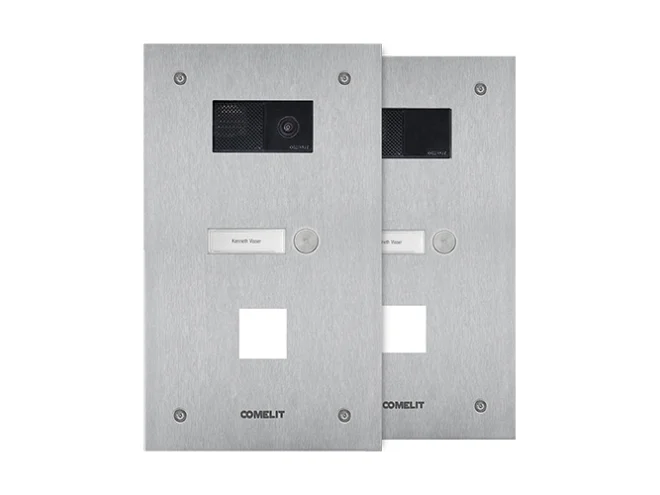 Comelit Comelit IX0101COU FRONTALE STEELSWITCH 1 PULS. E FORO 40X40MM