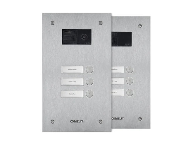 Comelit Comelit IX0103U FRONTALE STEELSWITCH CON 3 PULSANTI