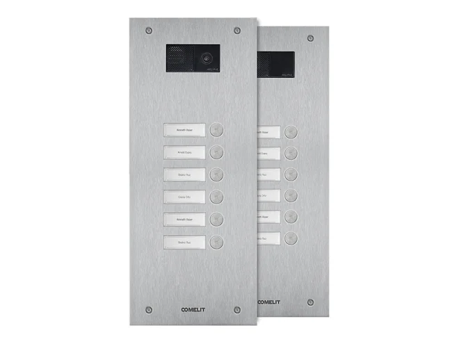 Comelit Comelit IX0106U FRONTALE STEELSWITCH CON 6 PULSANTI