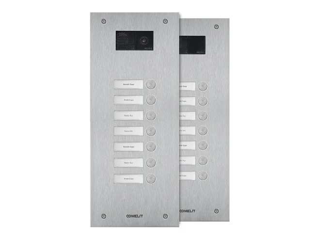 Comelit Comelit IX0107U FRONTALE STEELSWITCH CON 7 PULSANTI