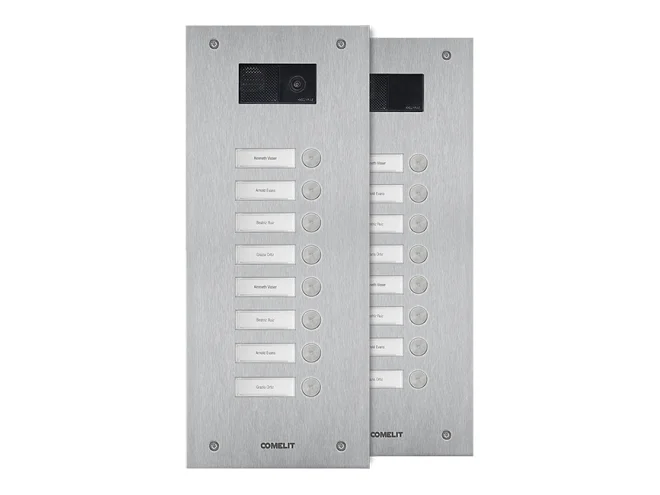 Comelit Comelit IX0108U FRONTALE STEELSWITCH CON 8 PULSANTI