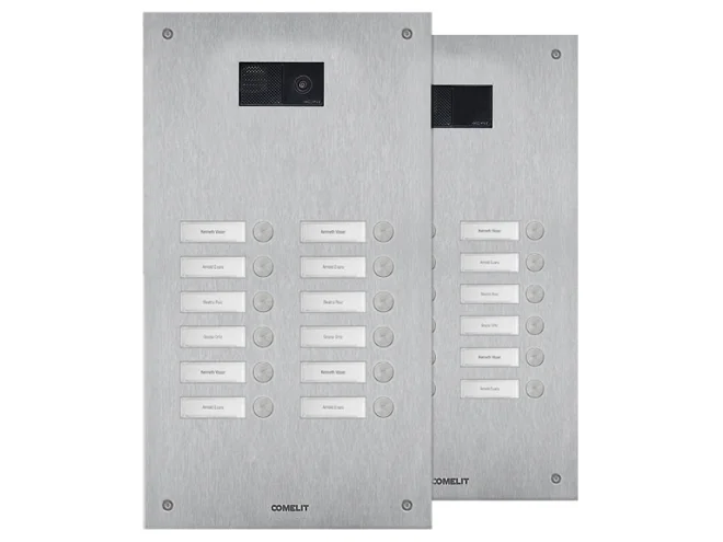 Comelit Comelit IX0212U FRONTALE STEELSWITCH CON 12 PUL.- 2 COLONNE