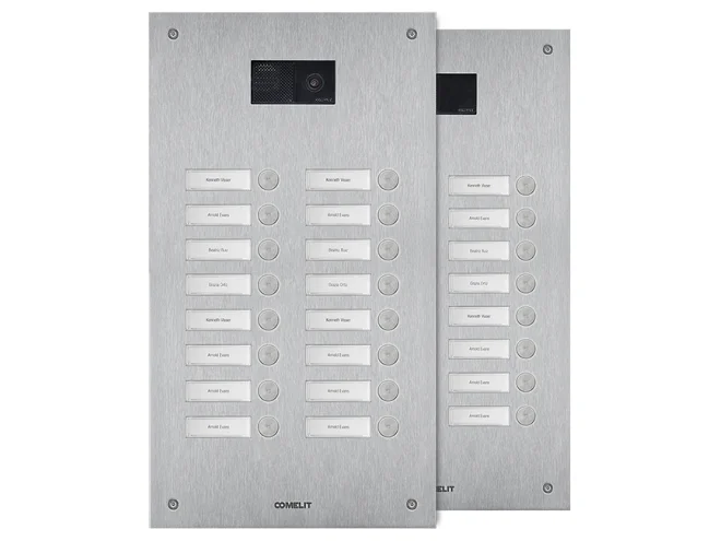 Comelit Comelit IX0216U FRONTALE STEELSWITCH CON 16 PULSANTI - 2 COLONNE