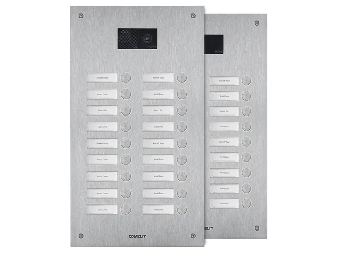 Comelit Comelit IX0218U FRONTALE STEELSWITCH CON 18 PULSANTI - 2 COLONNE