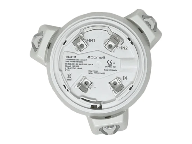 Comelit Comelit K41VAD100L BASE CON LAMP. EN54-23 + BASE SONORA EN54-3