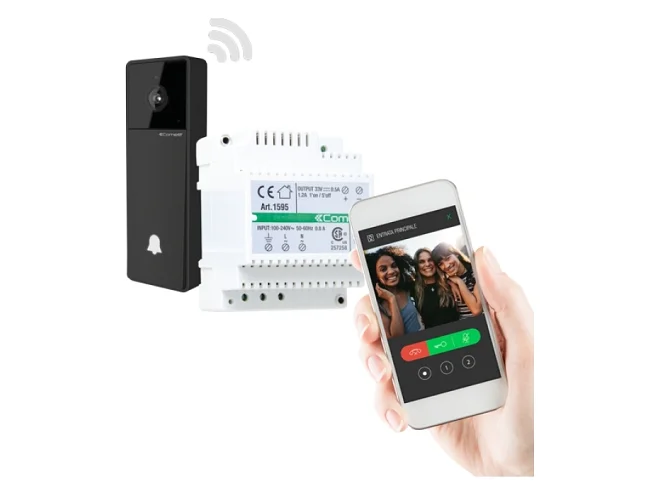 Comelit Comelit KVV8111 KIT VISTO VIP WI-FI CON ALIMENTATORE