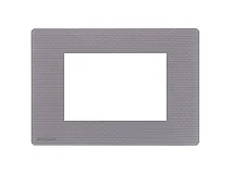 Comelit Comelit ONE/PG/BA3 PLACCA GRAFITE ONE COMP BTICINO AXOLUTE 3 MODULI
