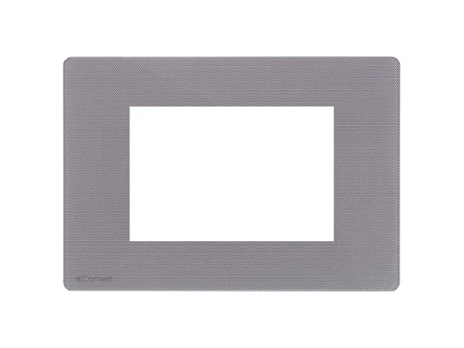 Comelit Comelit ONE/PG/BA3 PLACCA GRAFITE ONE COMP BTICINO AXOLUTE 3 MODULI