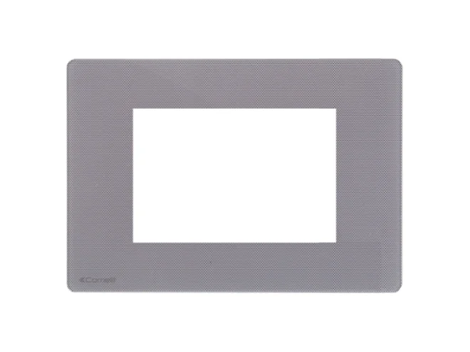 Comelit Comelit ONE/PG/BA4 PLACCA GRAFITE ONE COMP BTICINO AXOLUTE 4 MODULI